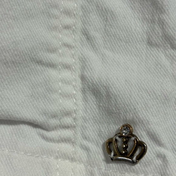 Miu Miu White Jean Jacket - Picture 6 of 8